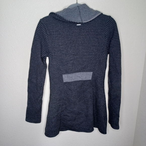 Prana Milana Wool Blend Jacket Black & Gray XS - Picture 4 of 7